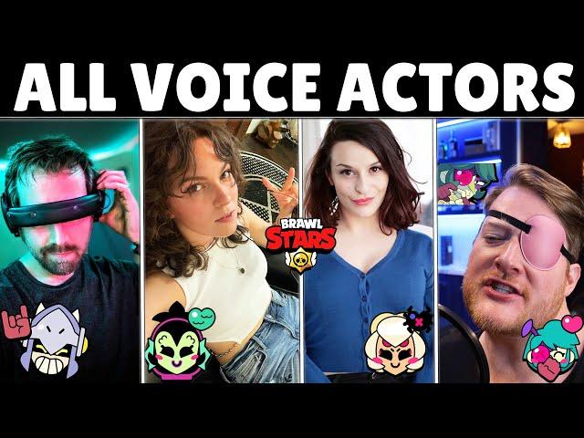 All Brawl Stars Voice Actors (UPDATED 2024)