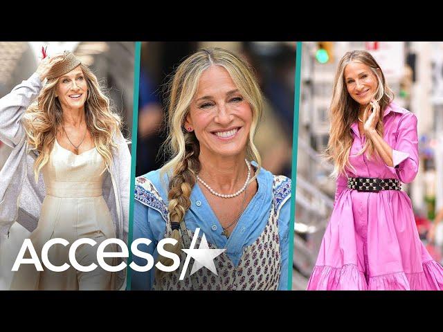 How Sarah Jessica Parker Rocks Carrie Bradshaw’s Style In HBO Revival