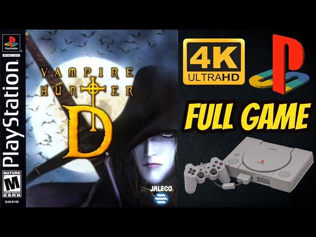 Vampire Hunter D | PS1 | 4K60ᶠᵖˢ UHD| Longplay Walkthrough Playthrough Full Movie Game