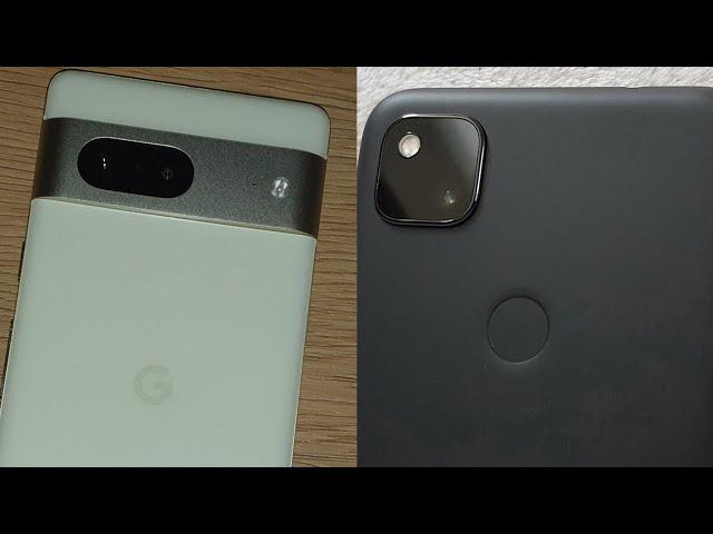 Google Pixel 7 vs Google Pixel 4a - Camera Test