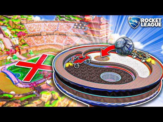 I REPLACED a Rocket League field with a crazier one... here's what happened