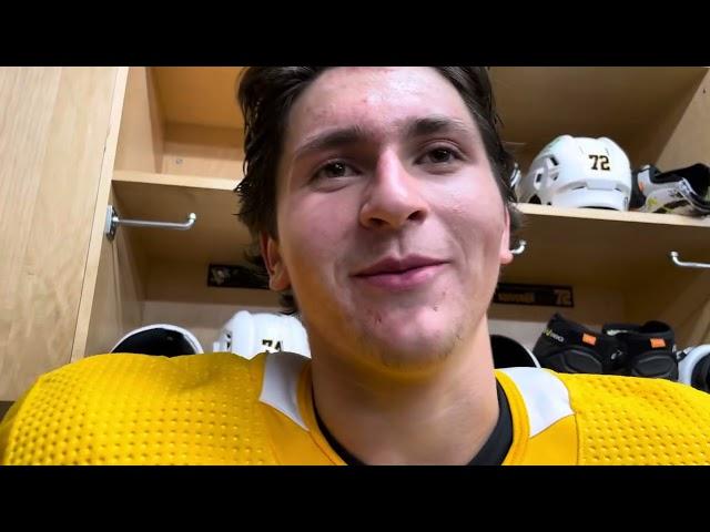 Pittsburgh Penguins prospect Tanner Howe talks about his hard nosed style.