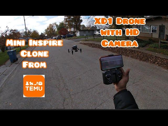 XD1 Drone with HD Camera - Mini Inspire Clone from TEMU 