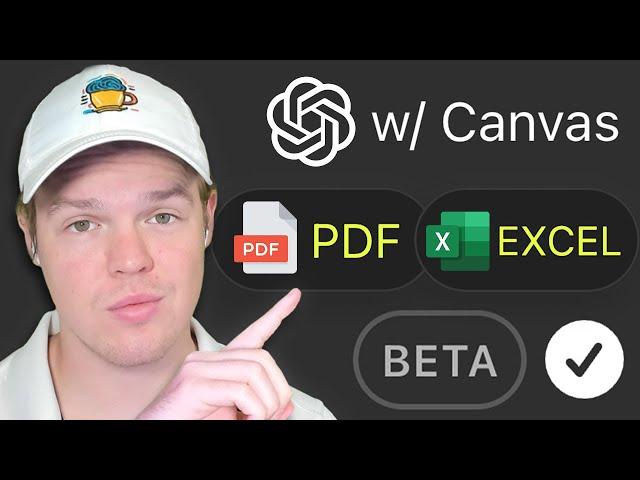 How To Use ChatGPT Canvas For PDF and Excel Analysis For Beginners