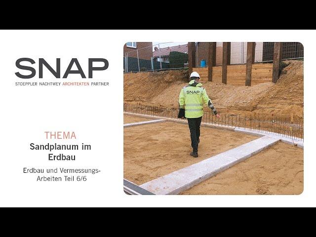 SANDPLANUM im ERDBAU I Fehler, Problemquellen und Tipps bei der Herstellung und Einbringung