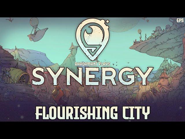 Building a Flourishing City in Synergy - An alien planet city builder // EP5