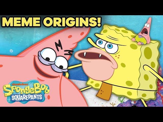 16 SpongeBob Memes Original Scenes and Context! 