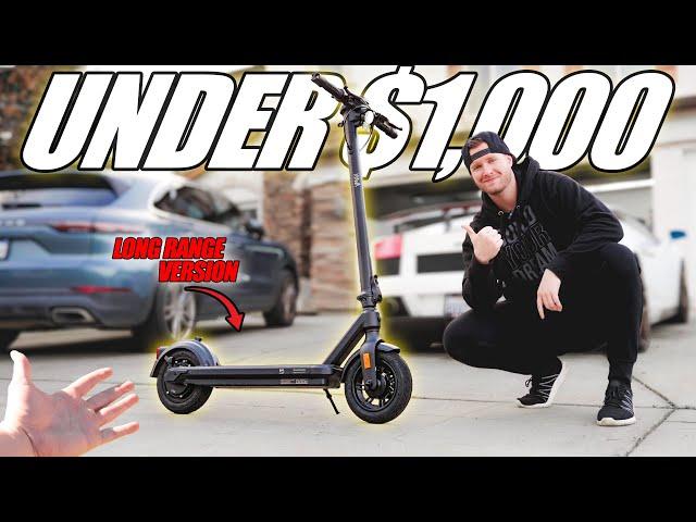 This E–Scooter gets 27 REAL MILES at FULL THROTTLE (VMAX VX2 Pro "GT" Version)