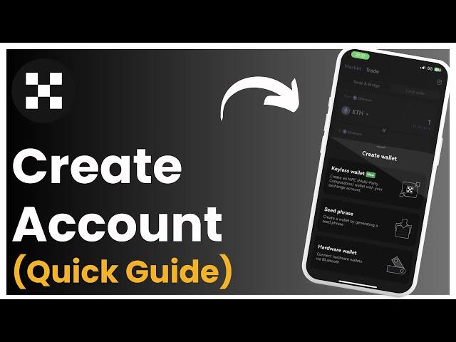 Okx How To Create Account !