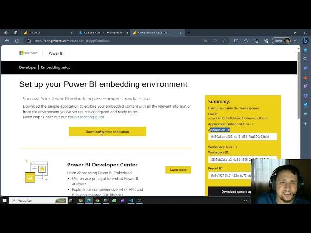 Power BI Embedded na prática. Power B.I Avançado