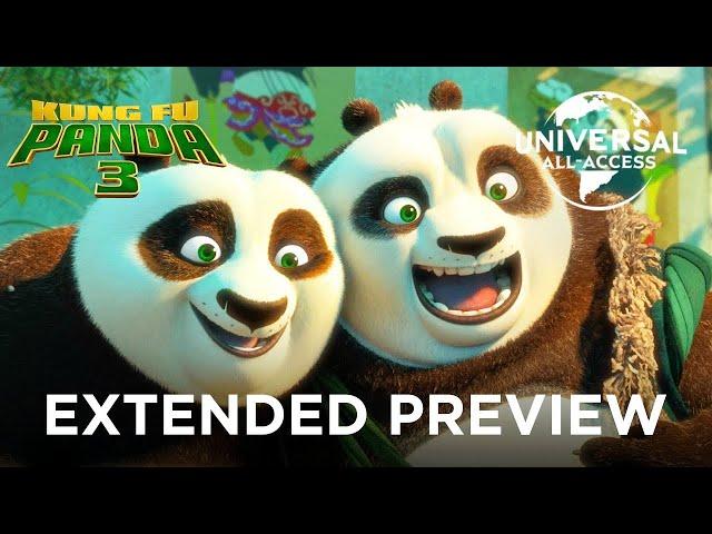 Kung Fu Panda 3 | Po Meets His Dad | Extended Preview