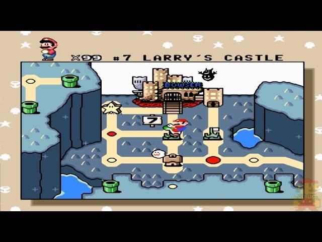 Super Mario World HD 100% WORLD 7: VALLEY OF BOWSER