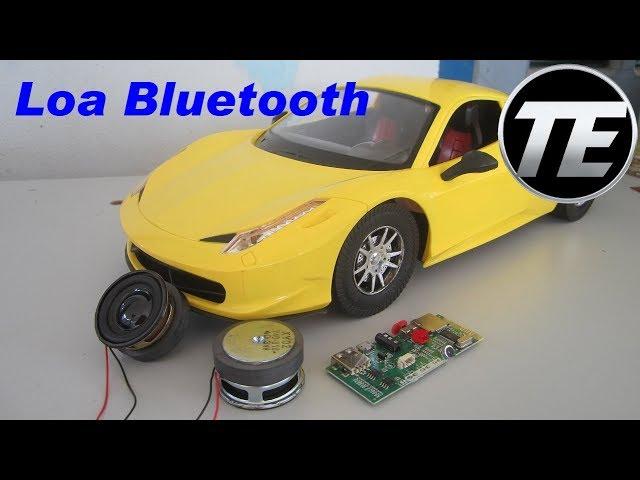 Làm Loa Bluetooth Siêu Xe Ferrari 458