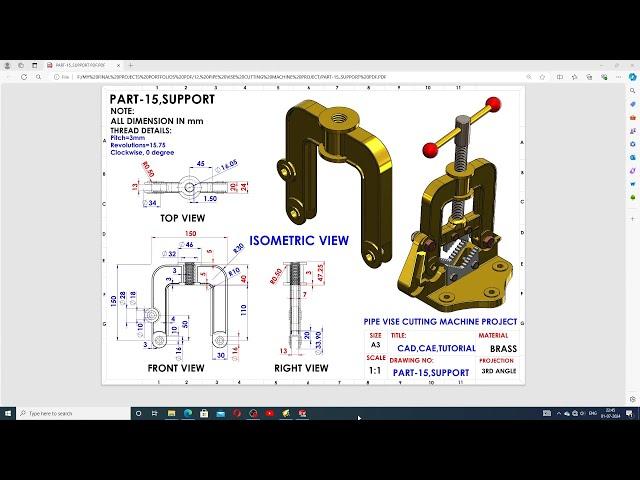 SOLIDWORKS PRACTICE FOR BEGINNER STUDENTS LECTURE-40