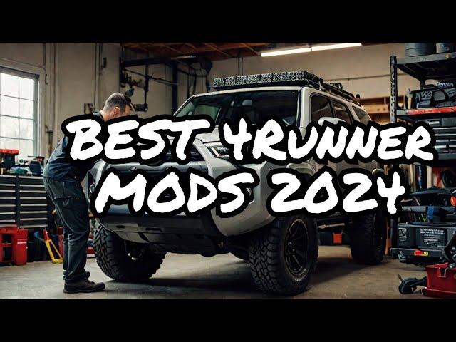 The ultimate inexpensive 4Runner modifications list 2024!