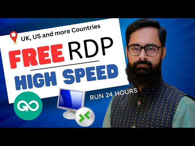 How to Create Free RDP | New Trick 2023 | RDP kaise banaye | Create High Speed RDP