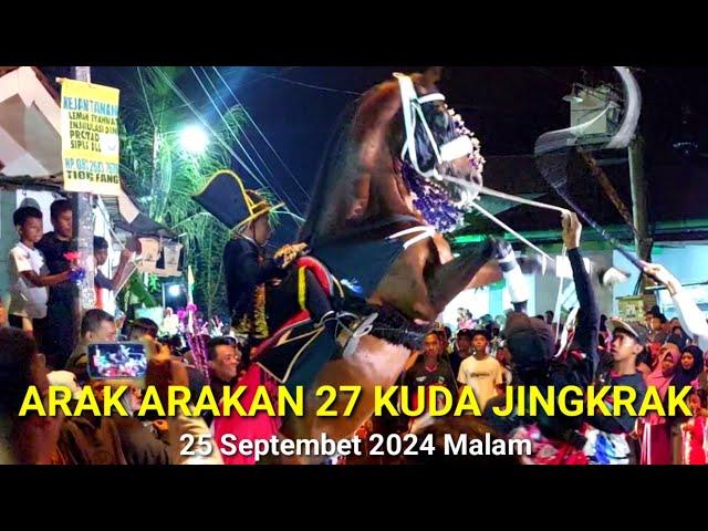 Arak - Arakan 27 Kuda Jingkrak Dan Drumband Acara Khotmil Qur'an Baledono Purworejo