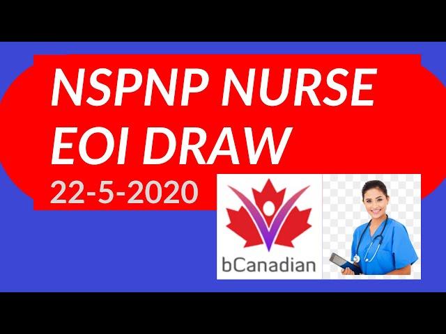 Nova Scotia immigration for Nurses, NS PNP latest draw