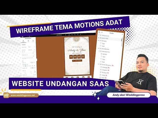 Motions Adat: Solusi Praktis untuk Tema Undangan Digital SAAS Siap Pakai!