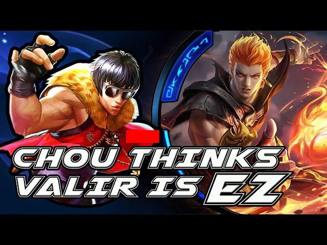 CHOU THINKS VALIR IS EASY TO KILL IN 1V1 | VALIR BUILD 2021