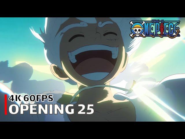 One Piece - Opening 25 【THE PEAK】 4K 60FPS Creditless | CC