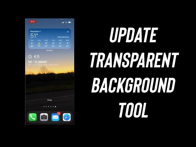 (Update) Widgy Transparent Background