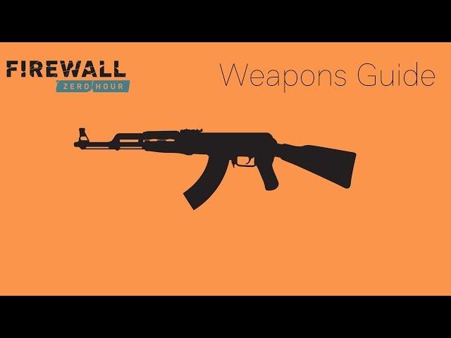 Firewall Zero Hour | Weapons Guide | Assault Rifles