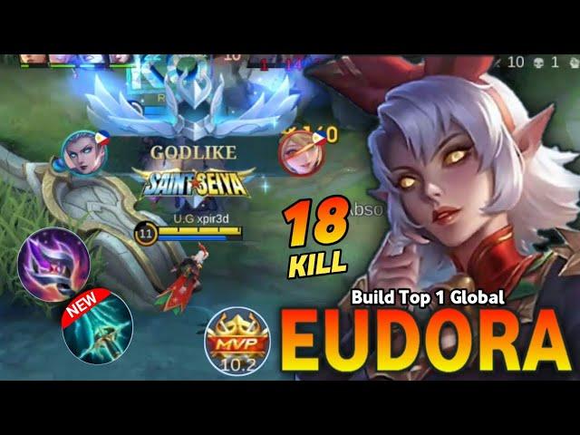 Eudora new one shot build 2024 | Eudora new best build 2024 | Build Top 1 Global Eudora