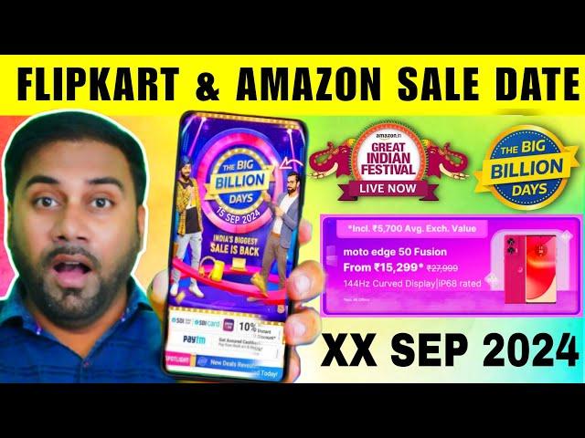 Flipkart Big Billion Day 2024 Date  Next Sale on Flipkart & Amazon September 2024