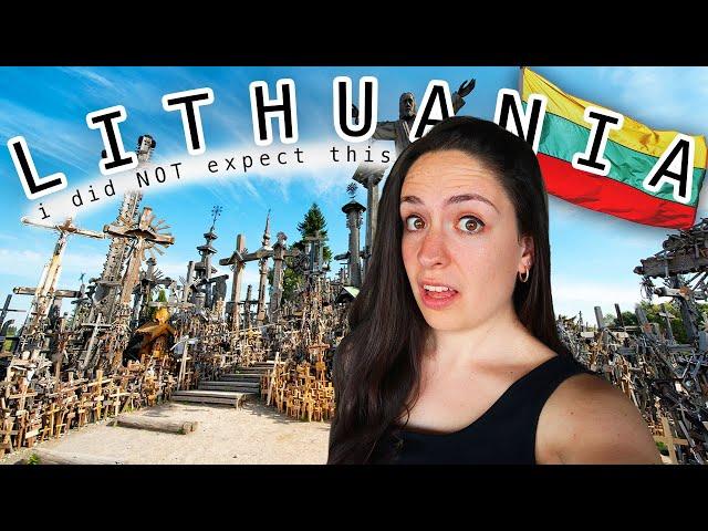 FIRST IMPRESSIONS OF LITHUANIA  šiauliai hill of crosses vlog