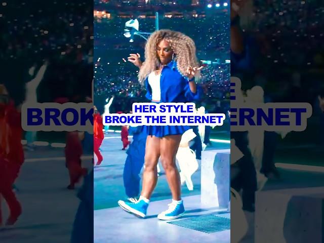 Serena’s Surprising C Walk at the Super Bowl 2025 #kendricklamar #nfl