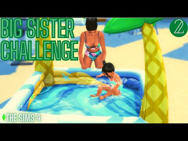 A Side Of Chaos |The Sims 4 Big Sister Challenge #2