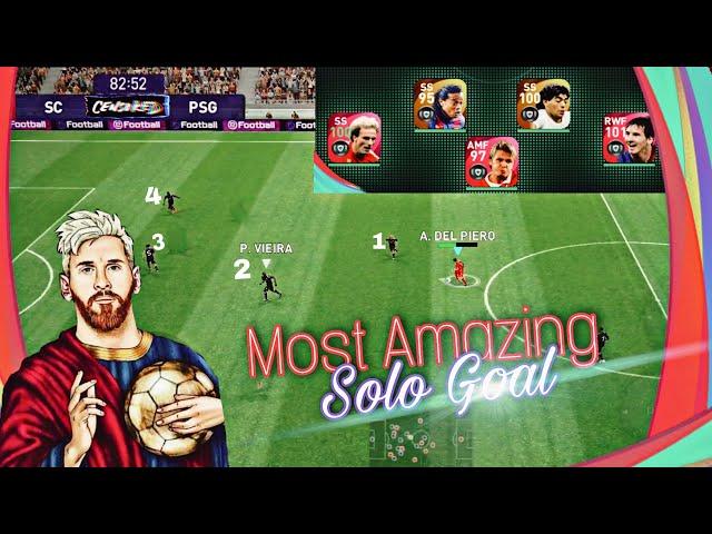 Double False Nine Tactics? MOST Epic  Goal Online Gameplay️[Eng Sub] PES 2021