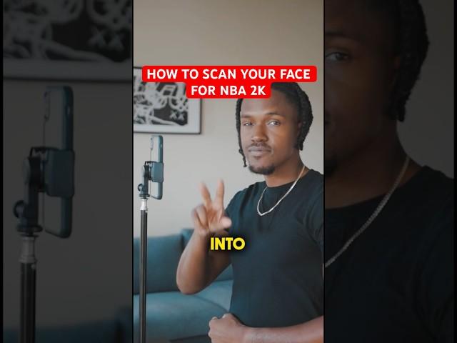 HOW TO SCAN YOUR FACE FOR NBA 2K  #nba2k24 #tutorial