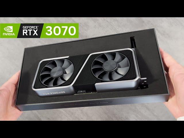 NVIDIA RTX 3070 Founders Edition - Unboxing, Install & Test Raytracing