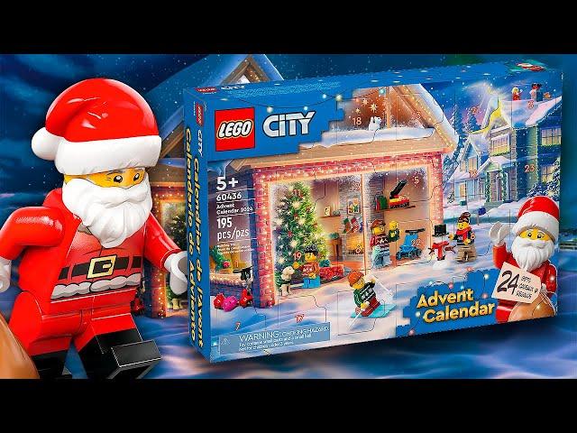 LEGO CITY ADVENT CALENDAR 2024 - ОБЗОР КАЛЕНДАРЯ ЛЕГО СИТИ 2024 (60436)