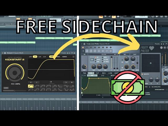 How To FREE Sidechain with Fruity Love Philter in FL Studio