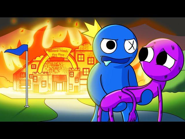 The END of the RAINBOW FRIENDS... (Cartoon Animation)