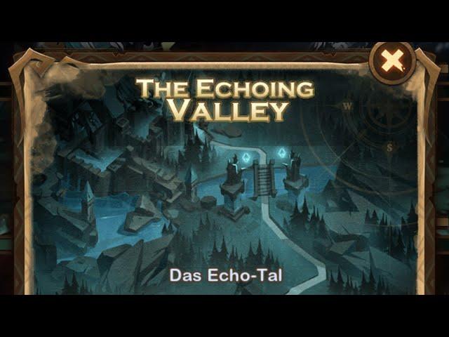 The Echoing Valley 100% + Opening (Wandernder Ballon) (Das Echo Tal) Afk Arena