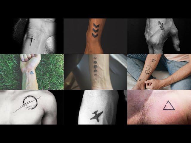 Minimalist tattoos for men / Trending & Small Tattoos / Simple Mini Tattoos For Men (2022)