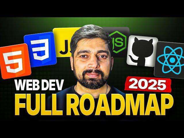 Web Development Roadmap 2025 with GenAI