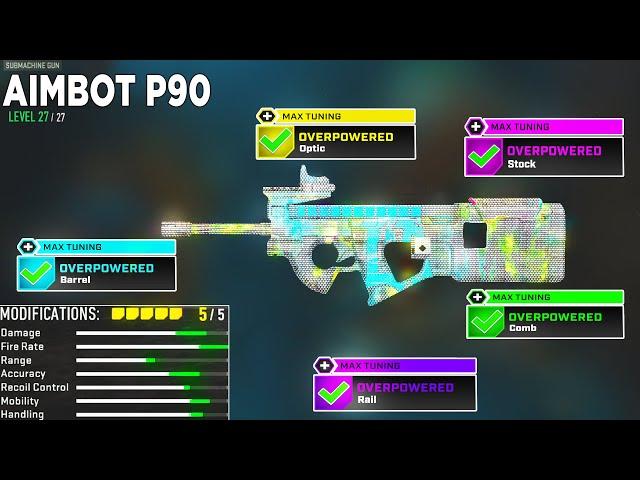 this P90 Build is a PROBLEM in MW2  ( Best PDSW Setup & Tuning )