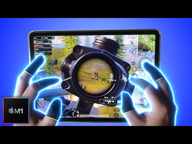 M1 iPad Pro 6 Finger Claw Gyro Handcam (PUBG MOBILE) Gaming Review & GamePlay