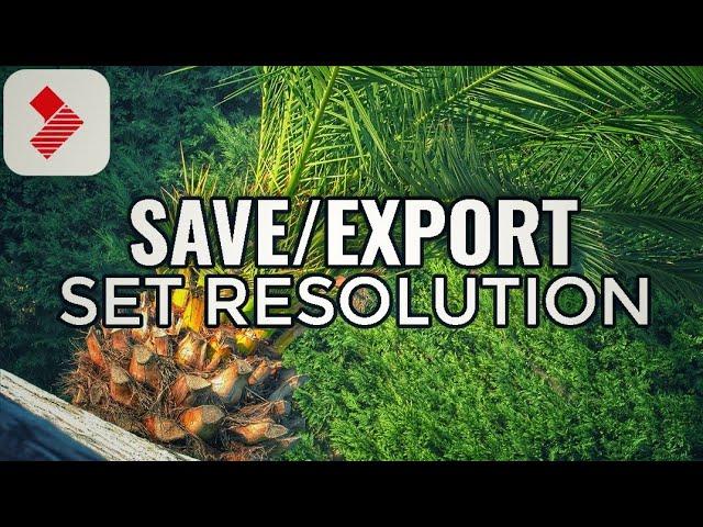 How to Save, Export and Set Video Resolution in Vlogit - Vlogit Tutorial