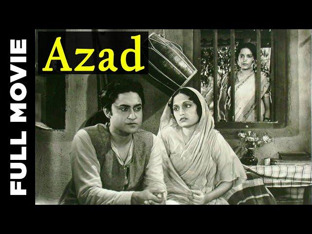 Azad (1940) Full Movie | आज़ाद | Ashok Kumar, Leela Chitnis