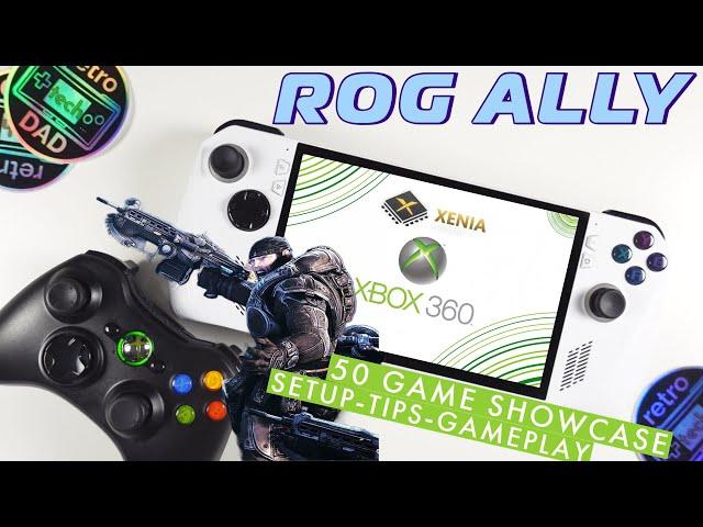 MASSIVE Xbox 360 Emulation | Xenia Canary - 50 Games Tested ASUS ROG Ally - Setup | Tips | Gameplay