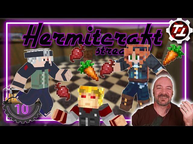 Hermitcraft - Gem and Etho in Hungry Hermit Chaos!