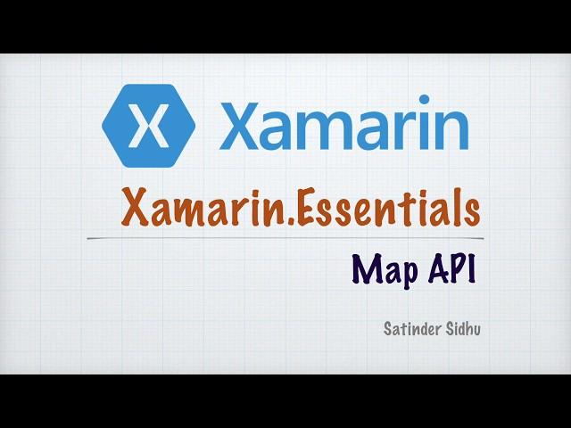 Xamarin Forms Essentials Maps Api