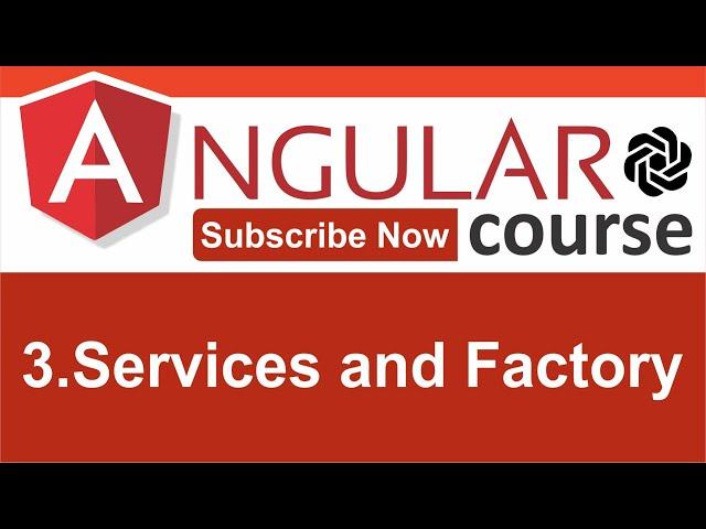 3. Services and Factory - Angularjs for Beginners - CodeGPT