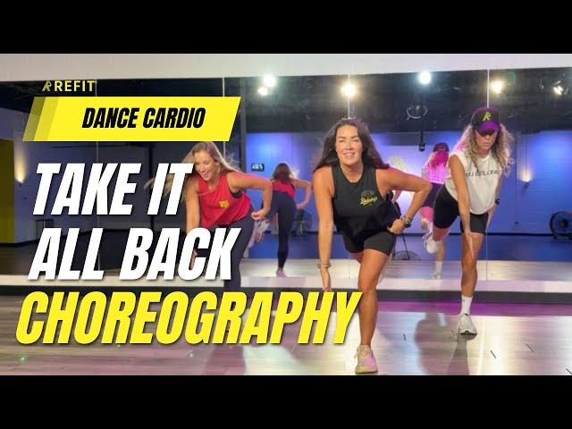 Dance Fitness Choreography | "Take It All Back" by Tauren Wells | At-home cardio workout